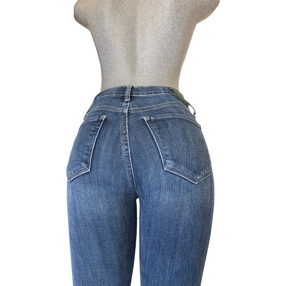 Lucky Brand 'Brigdette Skinny' Womens Jeans Tag 0 Blue Mid-Rise W25xL27 Denim - Picture 3 of 13